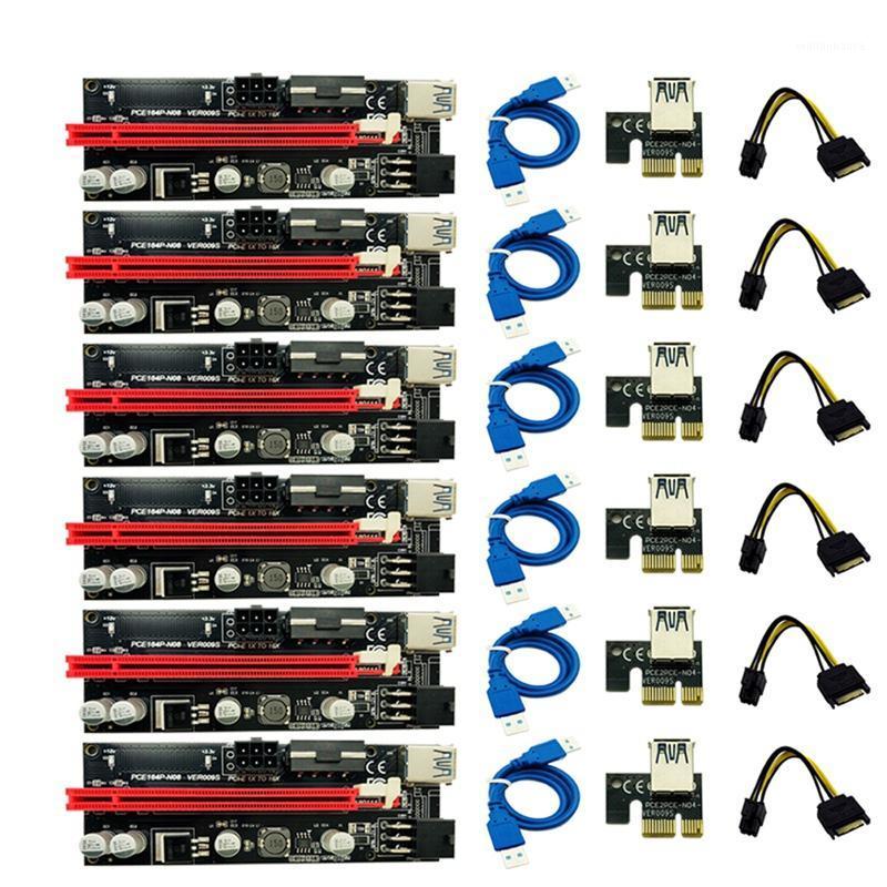 Emergency Lights 6Pcs Est Ver009 Usb 3.0 Pci-E Riser Ver 009S Express 1X 4X 16X Extender Adapter Card Sata 15Pin To 6 Pin Power Cable
Emergency Lights 6Pcs Est Ver009 Usb 3.0 Pci-E Riser Ver 009S Express 1X 4X 16X Extender Adapter Card Sata 15Pin To 6 Pin Power Cable