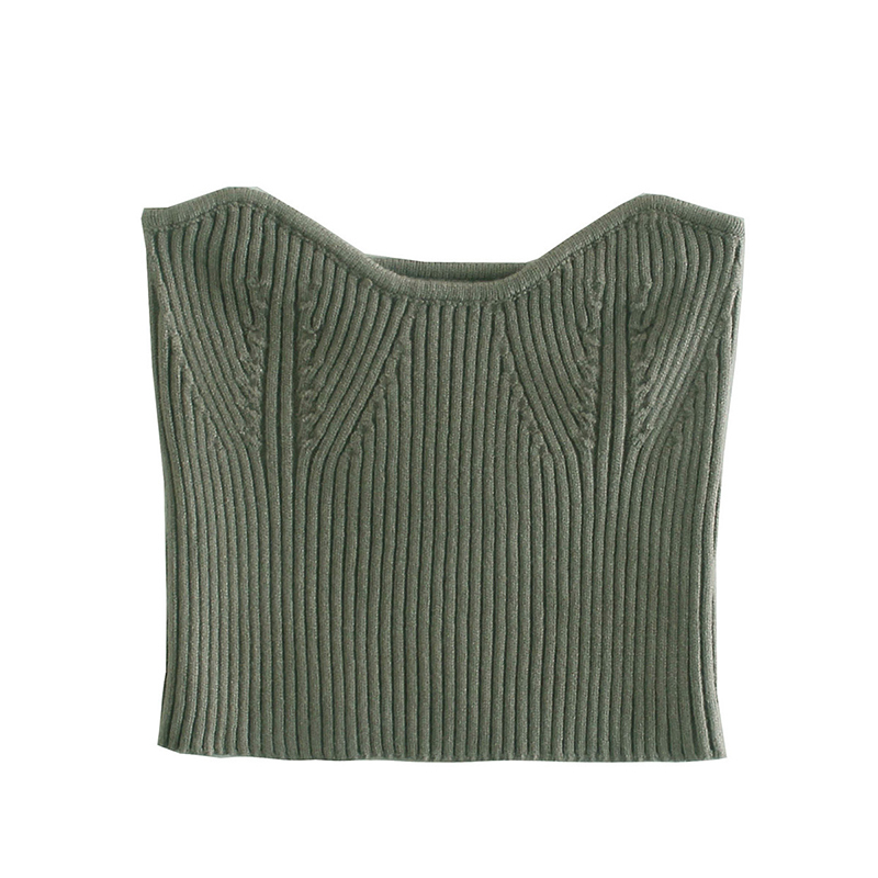 Vintage Women Chic Knitted Tank Tops Set Summer Fashion Ladies Bomb Knitwear Two Piece Girls Stylish 210430