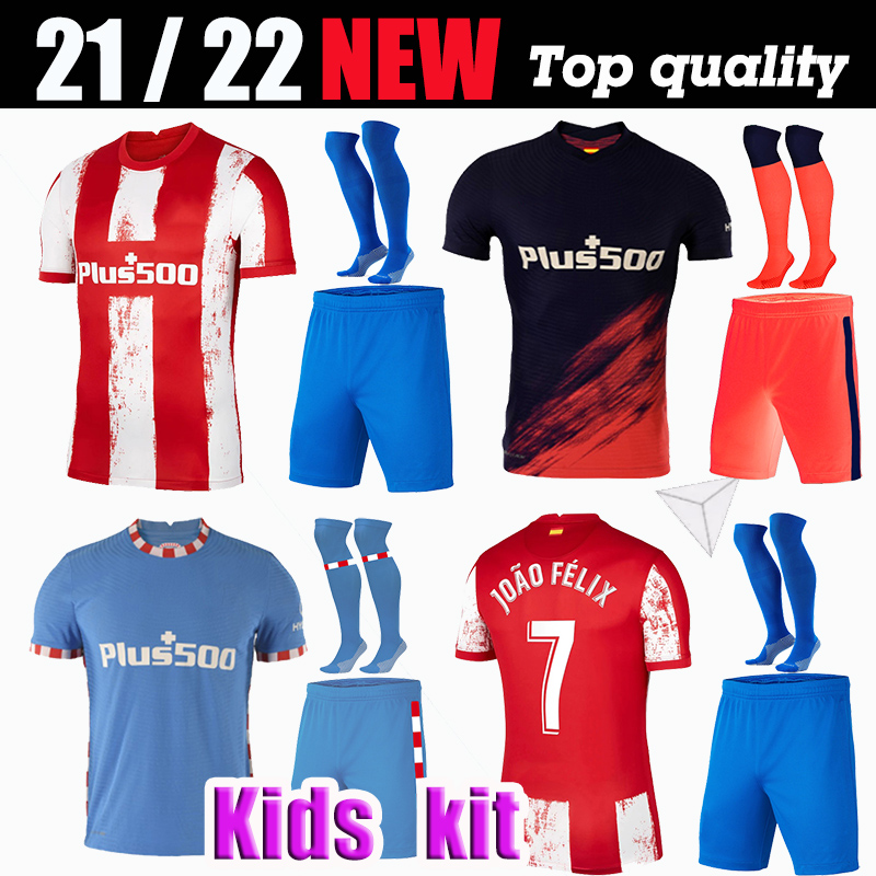 kids suit Atletico Soccer jersey 2021 2022 Madrid JOÃO FÉLIX SAUL SUAREZ M. LLORENTE KOKE GODIN DIEGO COSTA Camisetas football shirt uniforms
kids suit Atletico Soccer jersey 2021 2022 Madrid JOÃO FÉLIX SAUL SUAREZ M. LLORENTE KOKE GODIN DIEGO COSTA Camisetas football shirt uniforms
