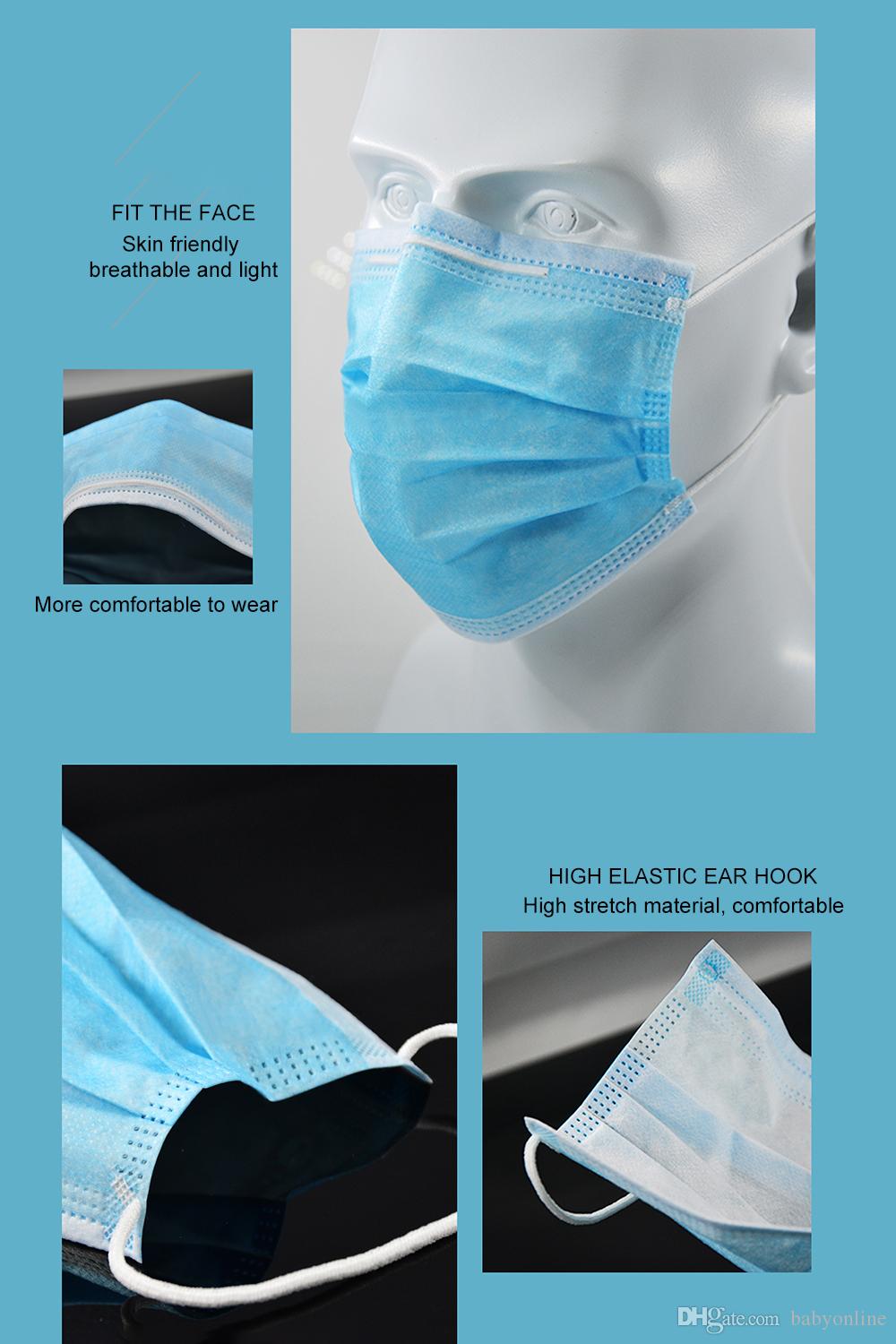 500pcs/lot Disposable Masks 3-Layer Protection cover with Earloop Mouth Face Sanitary Outdoor covers for Adults 2021
500pcs/lot Disposable Masks 3-Layer Protection cover with Earloop Mouth Face Sanitary Outdoor covers for Adults 2021