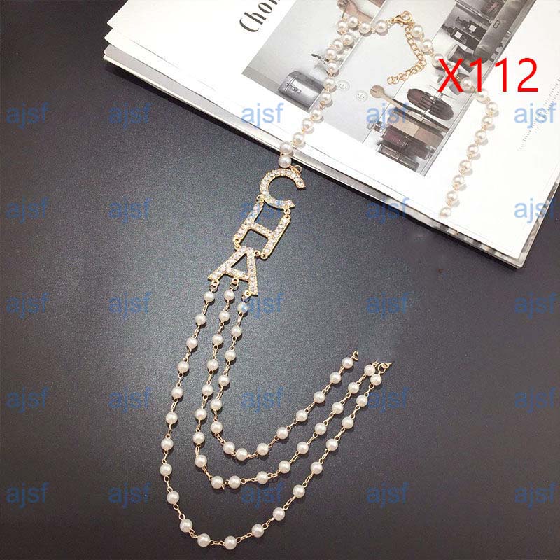 Fashion Designer Necklaces Letter women Pendant Necklace Luxury Crystal Diamond Pearl Gold Torque Lady Jewelry Special Offer, Silver
Fashion Designer Necklaces Letter women Pendant Necklace Luxury Crystal Diamond Pearl Gold Torque Lady Jewelry Special Offer, Silver