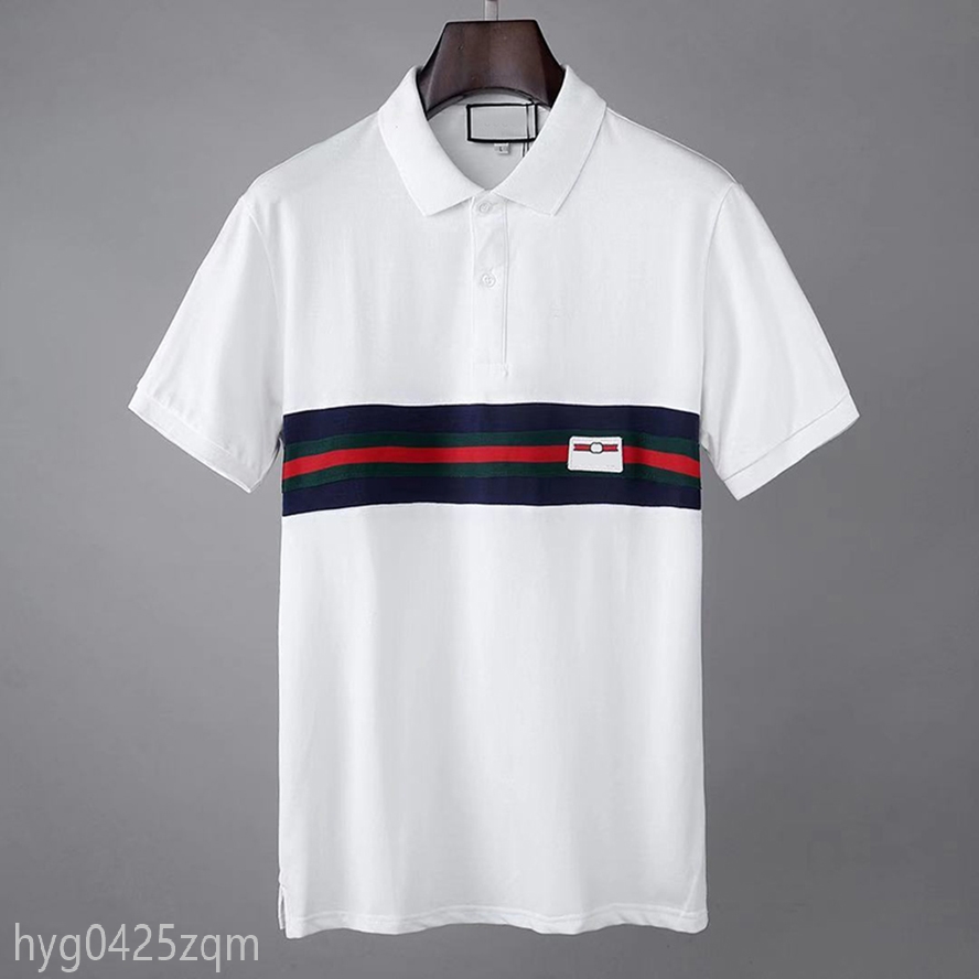 2021FF Italy Designer Polo Shirts T Shirt Stylist Brand Snake Bee Floral Embroidery Mens Polos High street Fashion Stripe Print T-Shirts, White;black
2021FF Italy Designer Polo Shirts T Shirt Stylist Brand Snake Bee Floral Embroidery Mens Polos High street Fashion Stripe Print T-Shirts, White;black