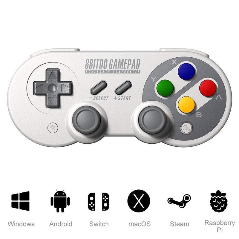 Game Controllers & Joysticks F30 Pro 8Bitdo Bluetooth Controller Gamepad Joystick Compatition With Windows,Android,macOS,Steam,Switch
Game Controllers & Joysticks F30 Pro 8Bitdo Bluetooth Controller Gamepad Joystick Compatition With Windows,Android,macOS,Steam,Switch