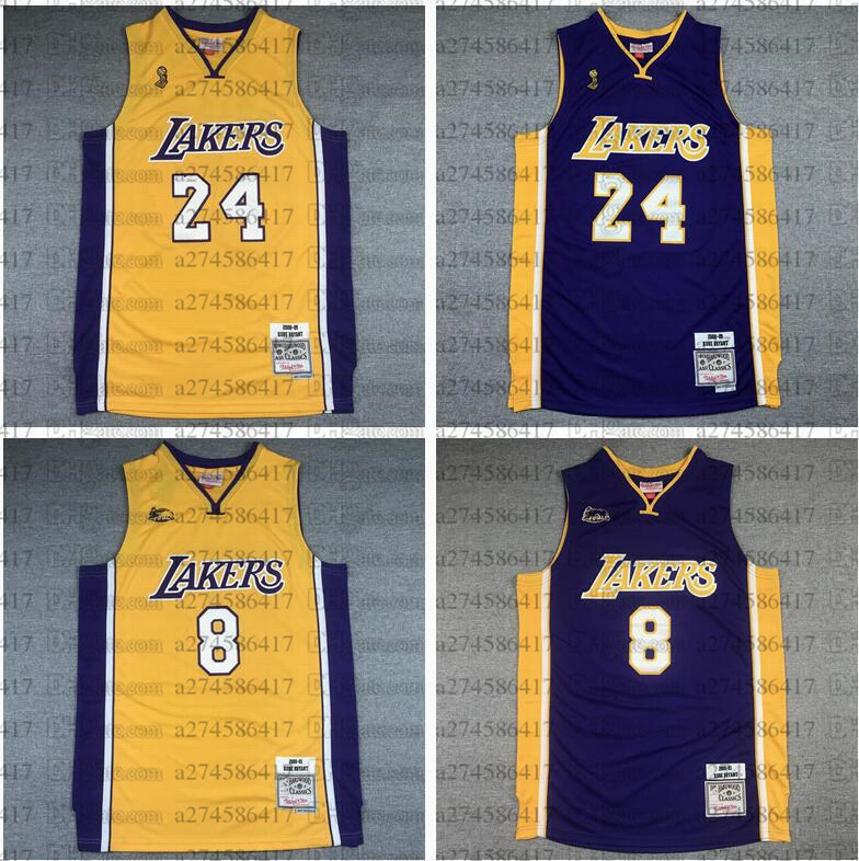 Men S-6XL basketball Jersey Los Angeles Lakers Kobe Bryant Mitchell&Ness Hardwoods Classics retro Embroidered Jerseys, Black;red
Men S-6XL basketball Jersey Los Angeles Lakers Kobe Bryant Mitchell&Ness Hardwoods Classics retro Embroidered Jerseys, Black;red
