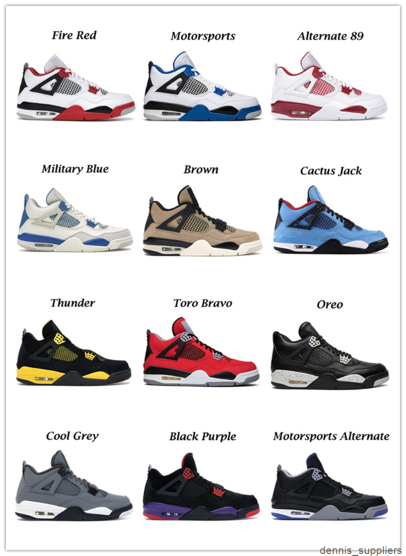 Casual Athletic Shoes jumpman 4s 4 Thunder Alternate 89 Toro Bravo Sport Trainers 40-46 Mens&Womens Motor sports Sneakers
Casual Athletic Shoes jumpman 4s 4 Thunder Alternate 89 Toro Bravo Sport Trainers 40-46 Mens&Womens Motor sports Sneakers