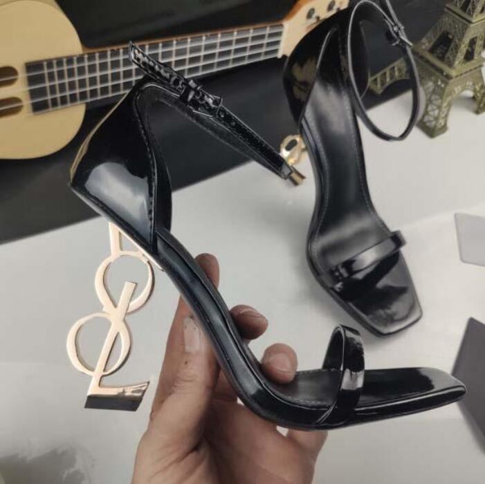 2021 YY Paris Metal Letters Luxury Designer Brand Women Dress Shoes Ladies Fashion Genuine Leather SL Sexy Open Toe Super High Heels Sandals Bridal Wedding Banquet, Color 8
2021 YY Paris Metal Letters Luxury Designer Brand Women Dress Shoes Ladies Fashion Genuine Leather SL Sexy Open Toe Super High Heels Sandals Bridal Wedding Banquet, Color 8