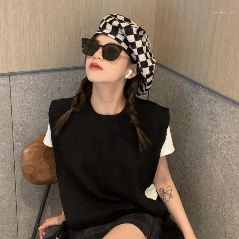 Berets Japanese Minority Chessboard Lattice Beret Female Summer Fashion Retro Cloud Hat Spring And Autumn Style Large Head Circumfe, Black
Berets Japanese Minority Chessboard Lattice Beret Female Summer Fashion Retro Cloud Hat Spring And Autumn Style Large Head Circumfe, Black