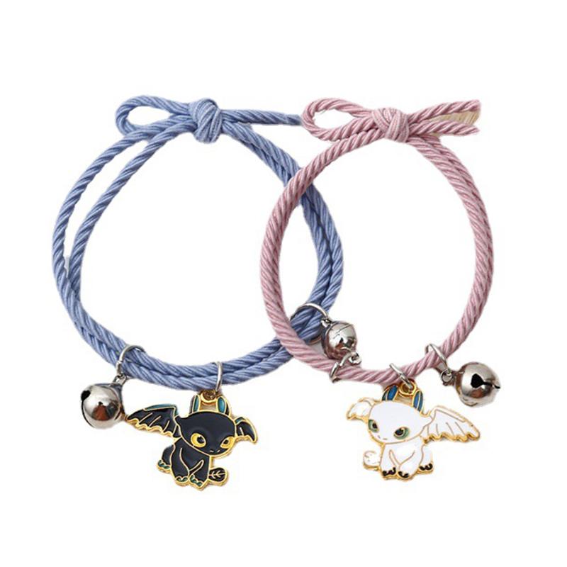Charm Bracelets 2Pcs/Set Couple On Hand Magnet Paired Bracelet Homme Pendant Elasticity Wrist Bangles Gifts For Women Men Trend, Golden;silver
Charm Bracelets 2Pcs/Set Couple On Hand Magnet Paired Bracelet Homme Pendant Elasticity Wrist Bangles Gifts For Women Men Trend, Golden;silver