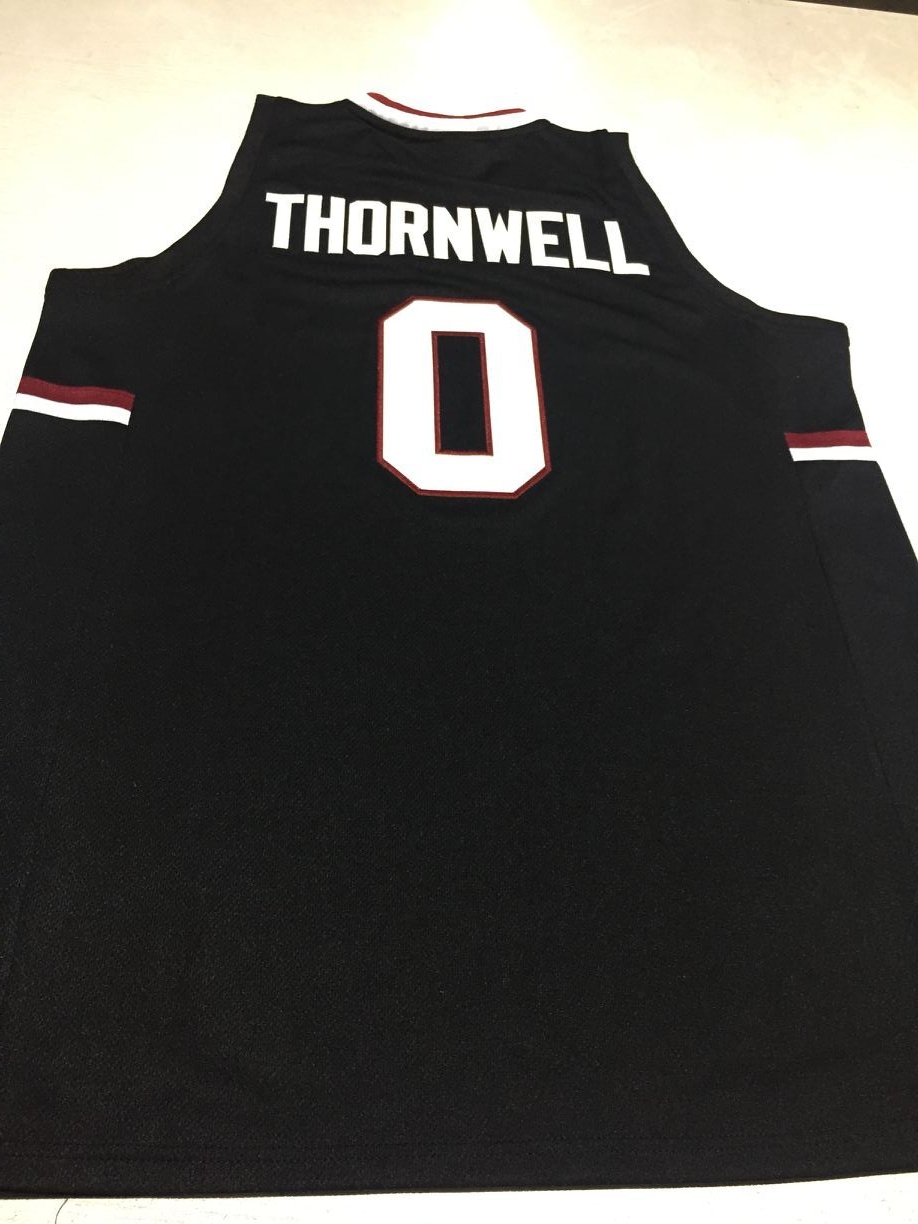 Custom Mens #0 Sindarius Thornwell Basketball Jerseys Vintage NCAA South Carolina Gamecocks College Vest Black Jersey Stitched S-5XL
Custom Mens #0 Sindarius Thornwell Basketball Jerseys Vintage NCAA South Carolina Gamecocks College Vest Black Jersey Stitched S-5XL