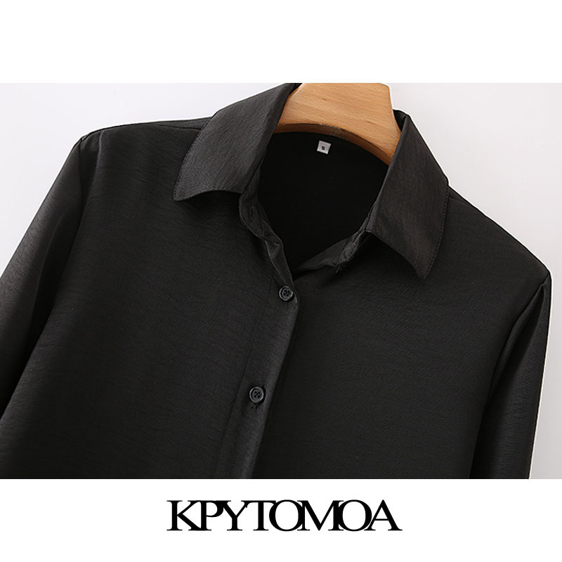 Women Fashion With Bow Tied Soft Touch Blouses Long Sleeve Button-up Female Shirts Chic Tops 210420