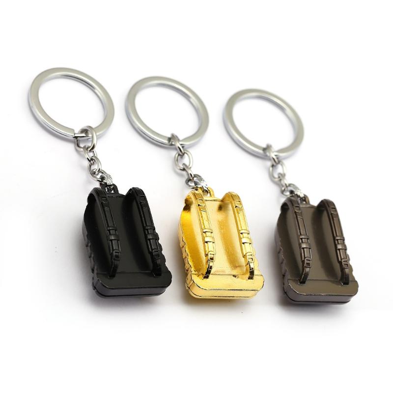 Keychains PUBG Logo Level 3 Backpack Model Charm Key Chains Playerunknowns Battlegrounds Zinc Alloy Men 3D Keyring Souvenir Gift
Keychains PUBG Logo Level 3 Backpack Model Charm Key Chains Playerunknowns Battlegrounds Zinc Alloy Men 3D Keyring Souvenir Gift