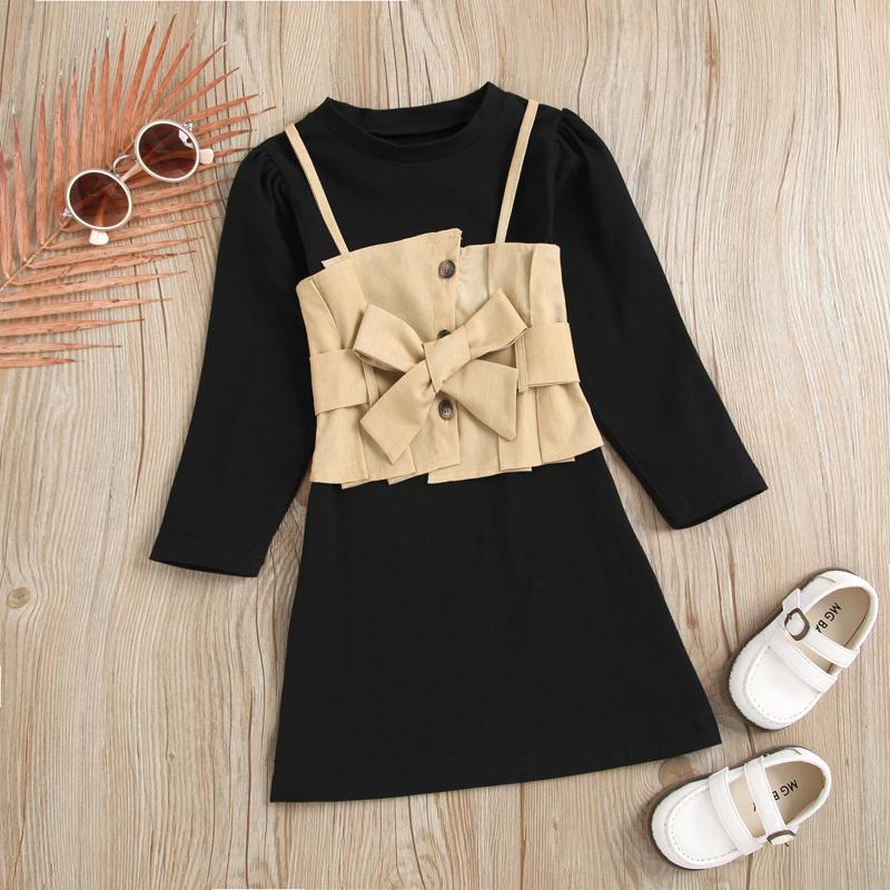 Girl's Dresses Girls Casual Three Piece Clothes Set Long Sleeve Dress Spaghetti Strap Camisole And Waistband Spring Autumn Sets, Red;yellow
Girl's Dresses Girls Casual Three Piece Clothes Set Long Sleeve Dress Spaghetti Strap Camisole And Waistband Spring Autumn Sets, Red;yellow
