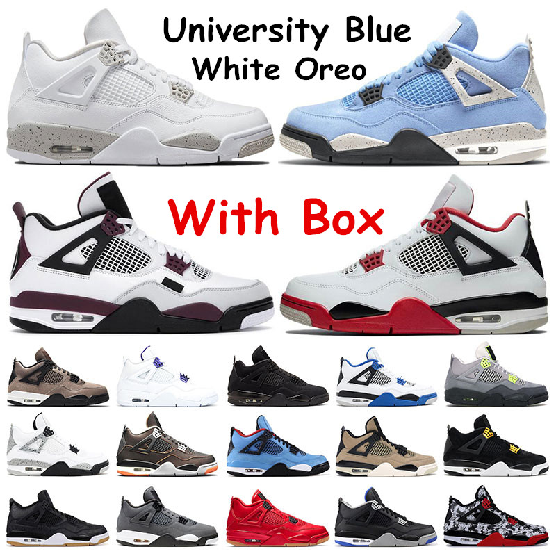 Mens trainers basketball shoes 4s White Oreo University Blue Paris Fire Red Black Cat Purple Metallic Royalty womens sport running sneakers 5.5-13, 4 36-47
Mens trainers basketball shoes 4s White Oreo University Blue Paris Fire Red Black Cat Purple Metallic Royalty womens sport running sneakers 5.5-13, 4 36-47