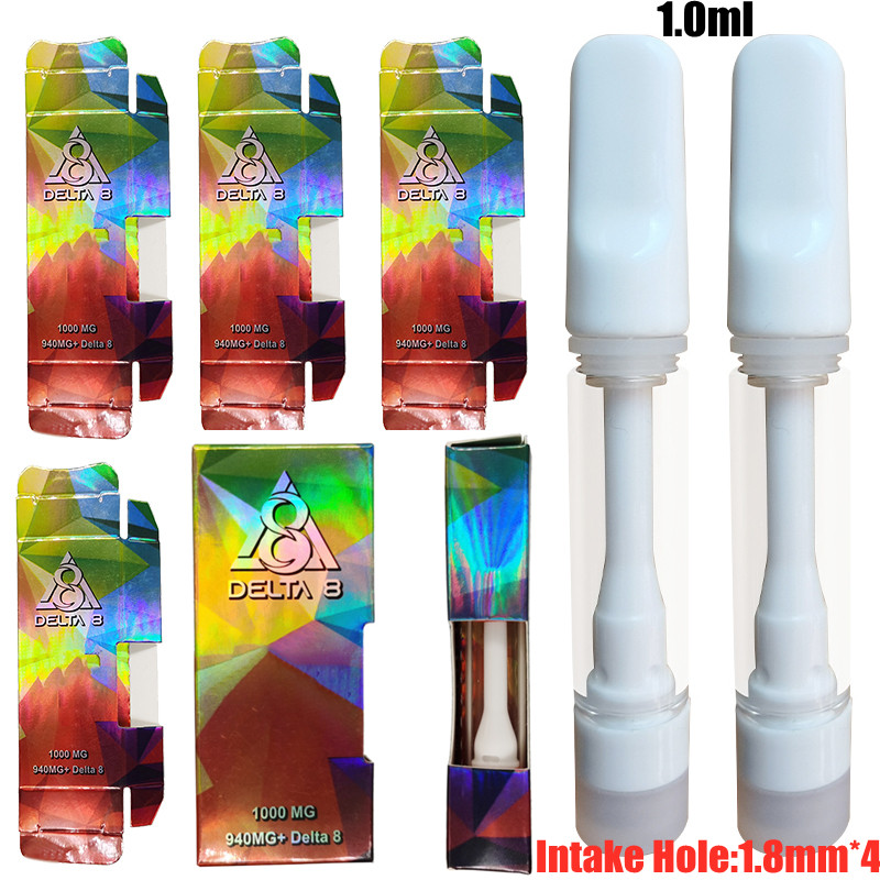 D8 Full Ceramic 1.0ML Atomizers Ceramic tips Carts Premium Vape Cartridges Holographic Packaging Box 510 Thread Thick Oil Vaporizer Empty Di
D8 Full Ceramic 1.0ML Atomizers Ceramic tips Carts Premium Vape Cartridges Holographic Packaging Box 510 Thread Thick Oil Vaporizer Empty Di