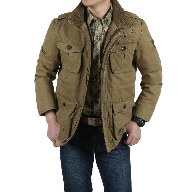 Men's Jackets -8XL Oversized Clothing Autumn And Winter Pure Cotton Stand Collar Casual Jecket Male High End Windproof Thick Warm Coats, Army green
Men's Jackets -8XL Oversized Clothing Autumn And Winter Pure Cotton Stand Collar Casual Jecket Male High End Windproof Thick Warm Coats, Army green