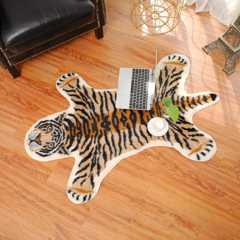 Carpets Tiger Printed Rug Cow Leopard Cowhide Faux Skin Leather NonSlip Antiskid Mat 94x100CM Animal Print Carpet, As pic
Carpets Tiger Printed Rug Cow Leopard Cowhide Faux Skin Leather NonSlip Antiskid Mat 94x100CM Animal Print Carpet, As pic