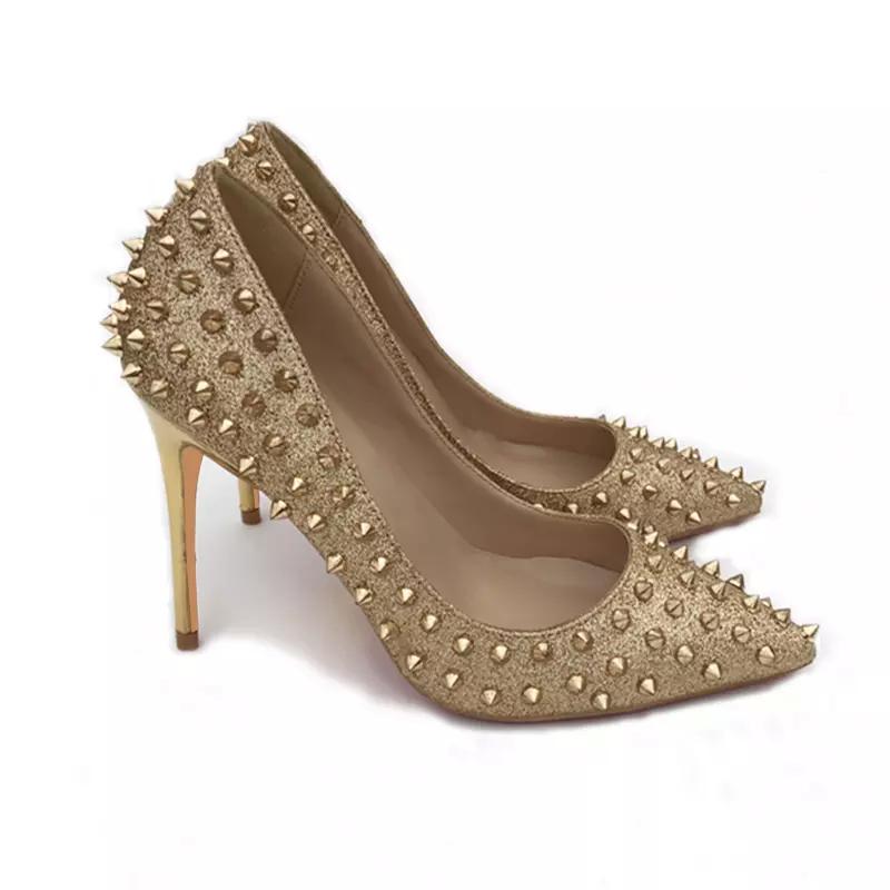 Brand designer Fashion Rivets Luxury Designer Red Bottom Bottoms High Heels Heel Black Silver Wedding Pump uaR Size 5 14 LOUBOUTIN CHRISTIAN, Blue
Brand designer Fashion Rivets Luxury Designer Red Bottom Bottoms High Heels Heel Black Silver Wedding Pump uaR Size 5 14 LOUBOUTIN CHRISTIAN, Blue