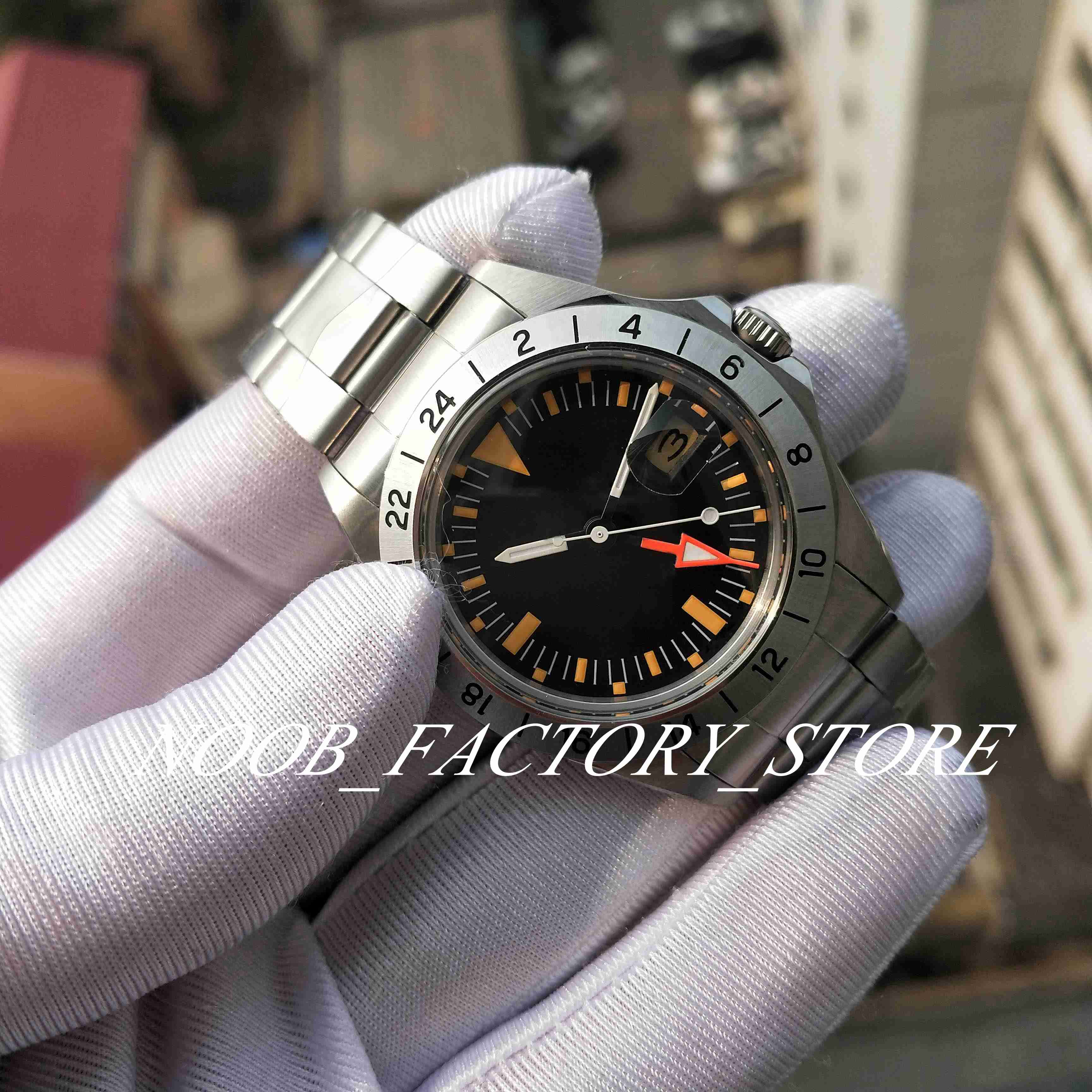 Super Version Watch Vintage 40MM Watches Mens Automatic BP Factory 2813 Antique Men Date Luminous Black Stainless Steel Bezel Steel Dive Wristwatch
Super Version Watch Vintage 40MM Watches Mens Automatic BP Factory 2813 Antique Men Date Luminous Black Stainless Steel Bezel Steel Dive Wristwatch