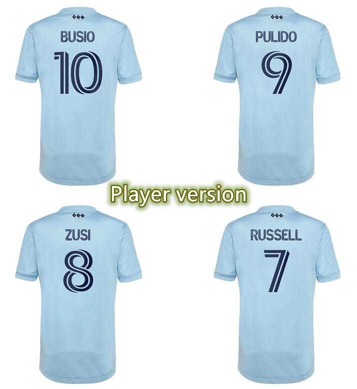21 22 Sporting Kansas City soccer jerseys Player Version 2021 2022 PULIDO BUSIO RUSSELL ZUSI football shirts home adult maillot de futol, Black;yellow
21 22 Sporting Kansas City soccer jerseys Player Version 2021 2022 PULIDO BUSIO RUSSELL ZUSI football shirts home adult maillot de futol, Black;yellow