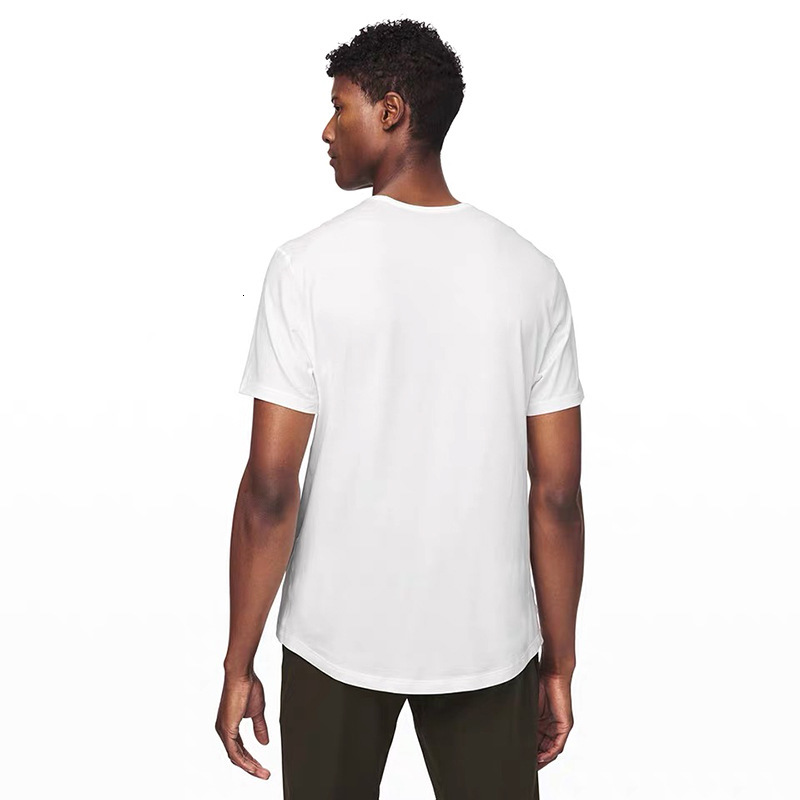 tracksuits luxury women's yoga wearmen's short sleeve nude t-shirt 5 year basic lulu sport crew neck sweat wicking, elastic and br, Gray
tracksuits luxury women's yoga wearmen's short sleeve nude t-shirt 5 year basic lulu sport crew neck sweat wicking, elastic and br, Gray