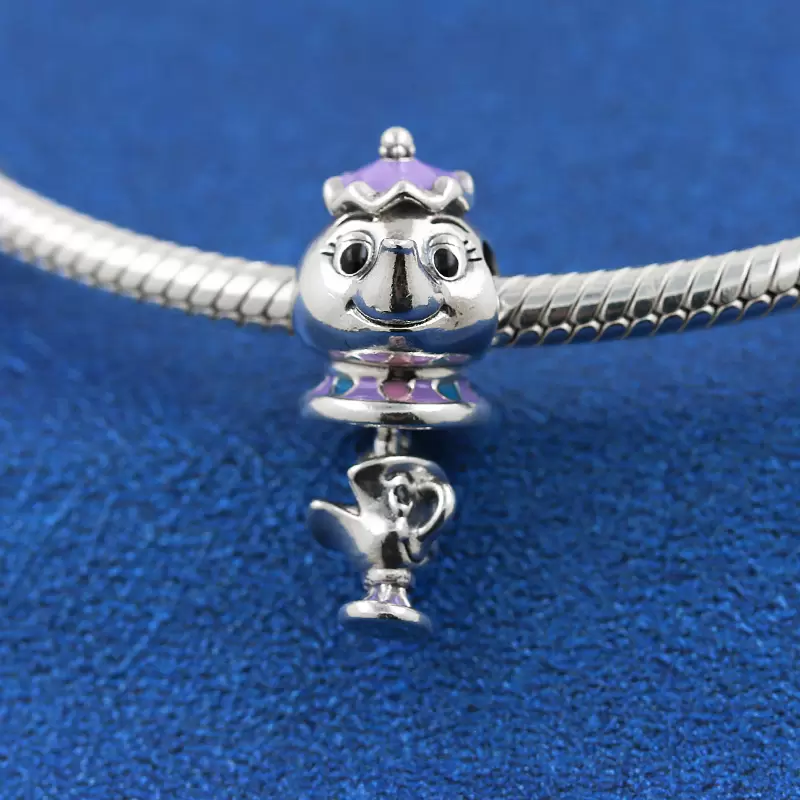 925 Sterling Silver Lovely Potts Dangle Charm Bead Fits All European Style Jewelry Bracelets Necklaces, Black
925 Sterling Silver Lovely Potts Dangle Charm Bead Fits All European Style Jewelry Bracelets Necklaces, Black