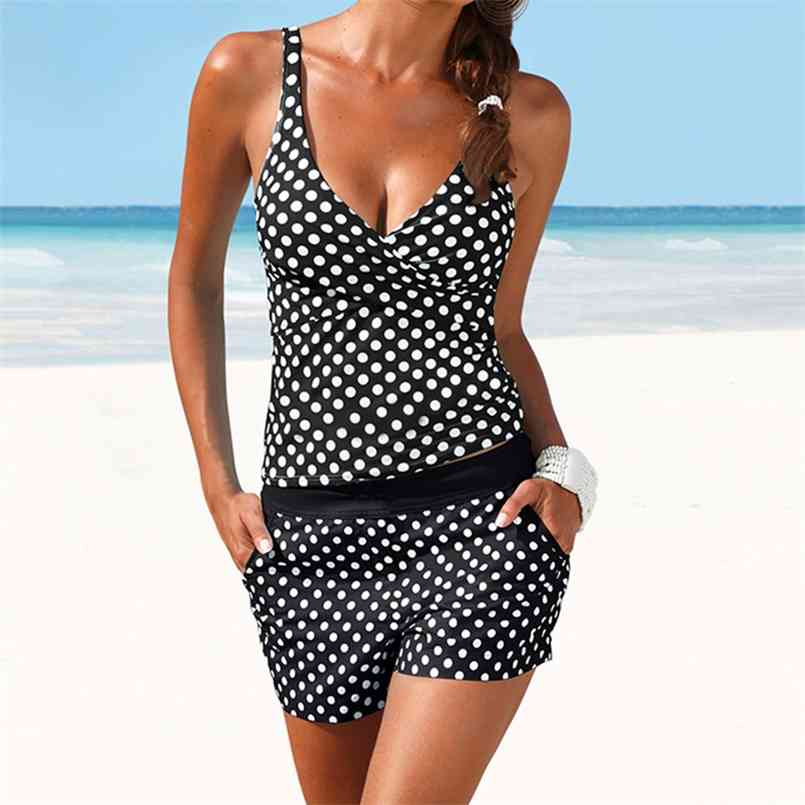 Women Swimsuit Swimwear Ladies Monokini Maillot De Bain Femme Print Swimming Suit 210722, Greenwhite