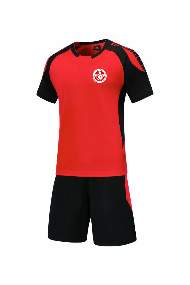 Tunisia national Men's and Kids Kit Running Sets Jersey Fast-dry Short Soccer Shirt football training suit Short sleeve Custom Logo, No 4
Tunisia national Men's and Kids Kit Running Sets Jersey Fast-dry Short Soccer Shirt football training suit Short sleeve Custom Logo, No 4