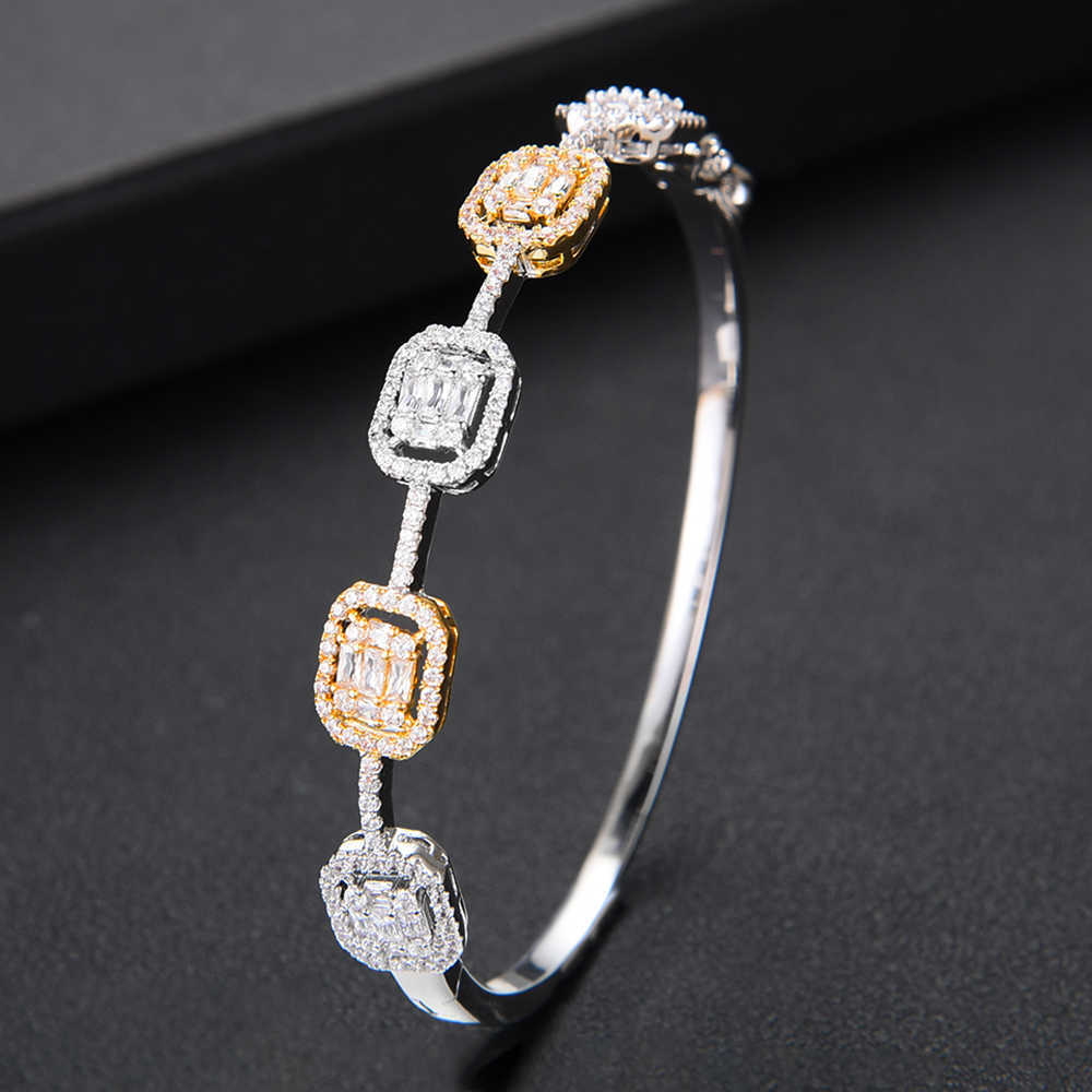 Godki Spring Trendy Luxury Stackable Statement Bangle for Women Wedding Full Cubic Zircon Crystal Cz Dubai Bracelets 2019 Q0720
Godki Spring Trendy Luxury Stackable Statement Bangle for Women Wedding Full Cubic Zircon Crystal Cz Dubai Bracelets 2019 Q0720