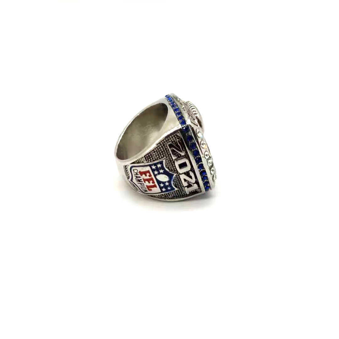 Fantasy Football World Championship Ring Men's Stainless Steel Ring Fashion Jewelry Customization 210924