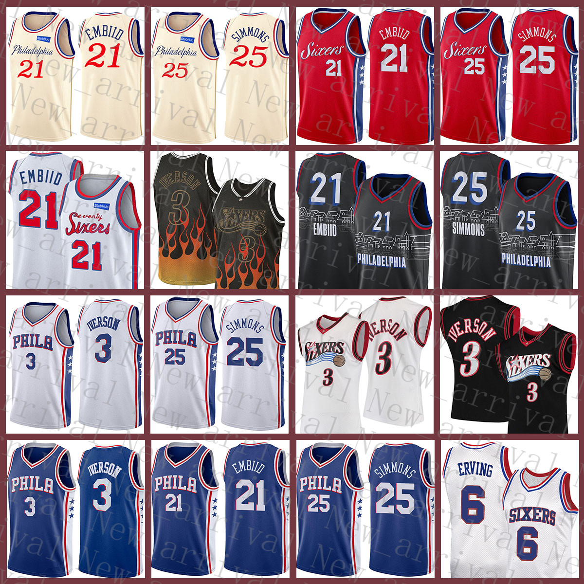 2021 New Philadelphia76erjersey Basketball Jersey Allen 3 Iverson Mens Joel 21 Embiid Mesh Retro Ben 25 Simmons Army Green Red Multi, Jersey-76ren
2021 New Philadelphia76erjersey Basketball Jersey Allen 3 Iverson Mens Joel 21 Embiid Mesh Retro Ben 25 Simmons Army Green Red Multi, Jersey-76ren