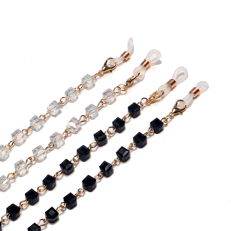 Simple Crystal Beaded Glasses Chains Lanyard Face Mask Chain Holder Eyeglass Rope Sunglasses Cord Neck Strap Gift for Women
Simple Crystal Beaded Glasses Chains Lanyard Face Mask Chain Holder Eyeglass Rope Sunglasses Cord Neck Strap Gift for Women