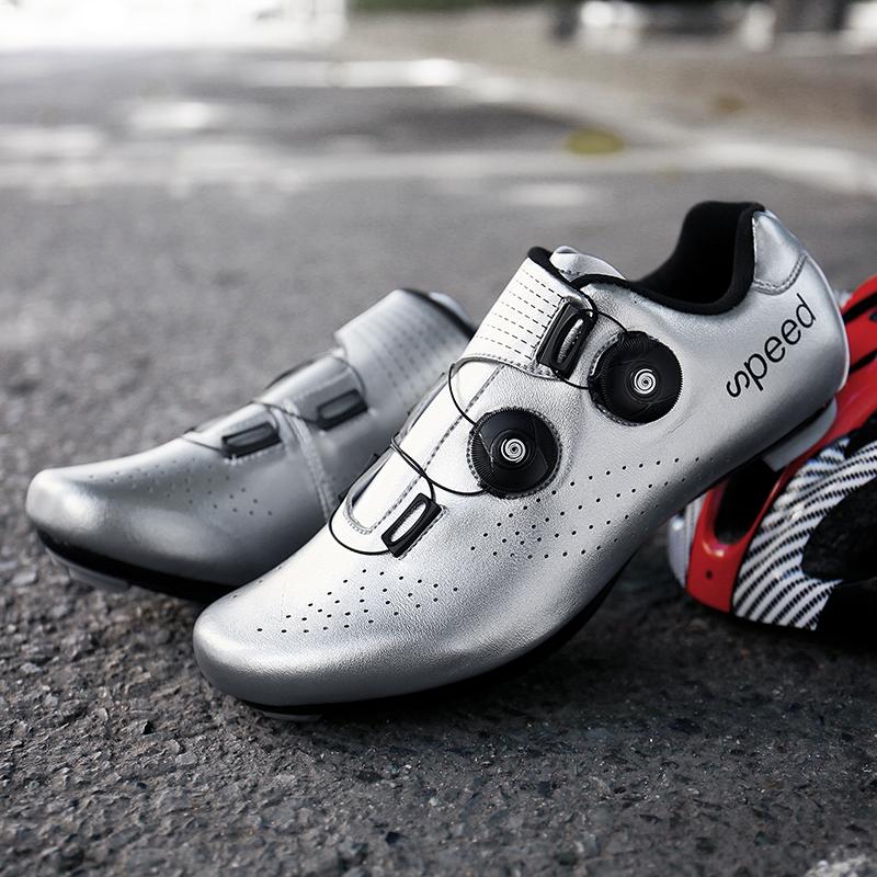 Discolor Cycling Shoes MTB Sneaker Man Mountain Bike SPD Cleats Road Bicycle Sports Outdoor Training Cycle Sneakers Footwear