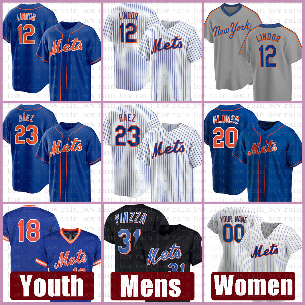 New Custom York Met Baseball Jersey 23 Javier Báez 12 Francisco Lindor Mens 20 Pete Alonso Women 48 Jacob deGrom Youth 18 Darryl Strawberry 21 Todd Frazier 39 Edwin Diaz, 2020 mens(retro)-daduhui
New Custom York Met Baseball Jersey 23 Javier Báez 12 Francisco Lindor Mens 20 Pete Alonso Women 48 Jacob deGrom Youth 18 Darryl Strawberry 21 Todd Frazier 39 Edwin Diaz, 2020 mens(retro)-daduhui