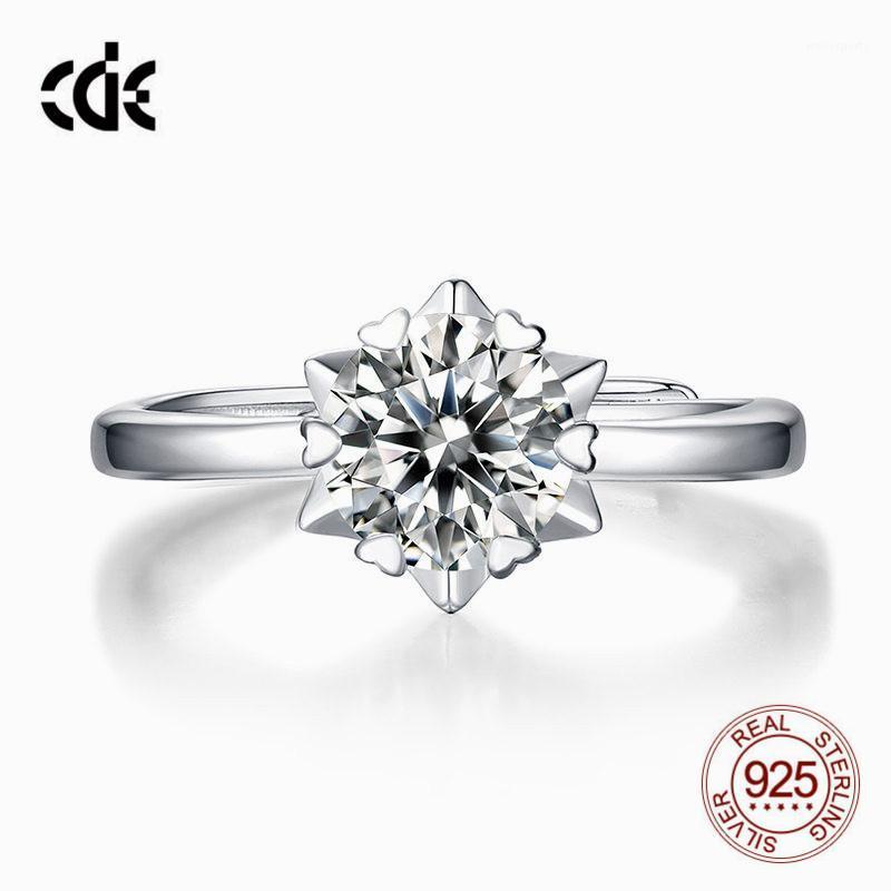 Cluster Rings CDE Fine Jewelry 925 Sterling Silver 0.50 Ct 1 Real Diamond Ring Adjustable Engagement Eternity For Her1
Cluster Rings CDE Fine Jewelry 925 Sterling Silver 0.50 Ct 1 Real Diamond Ring Adjustable Engagement Eternity For Her1