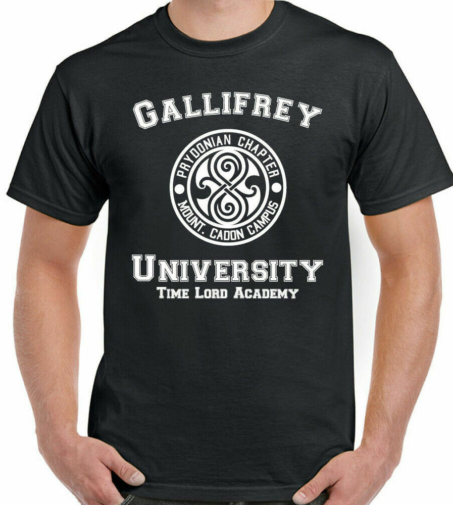 Dr who t-shirt, gallifrey university the doctor mens t-shirt unisex top
