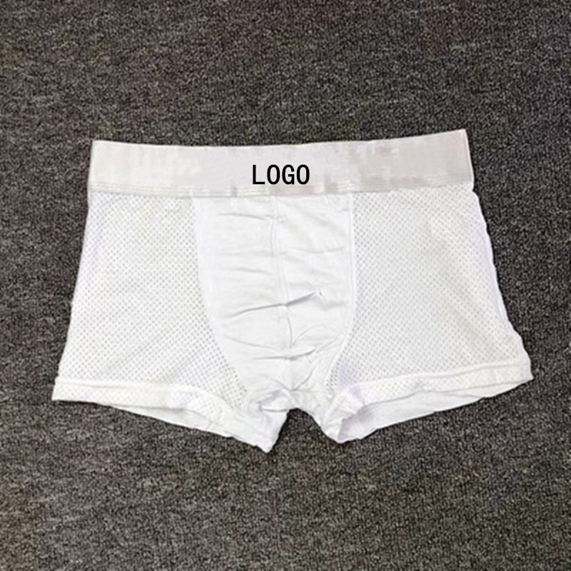 Letter Print LOGO Mans Underpants Fashion Casual Sexy Underwear Boxer Shorts Designers Brand Mesh Breathable Boxers Panties 3pcs With Boxes, White
Letter Print LOGO Mans Underpants Fashion Casual Sexy Underwear Boxer Shorts Designers Brand Mesh Breathable Boxers Panties 3pcs With Boxes, White