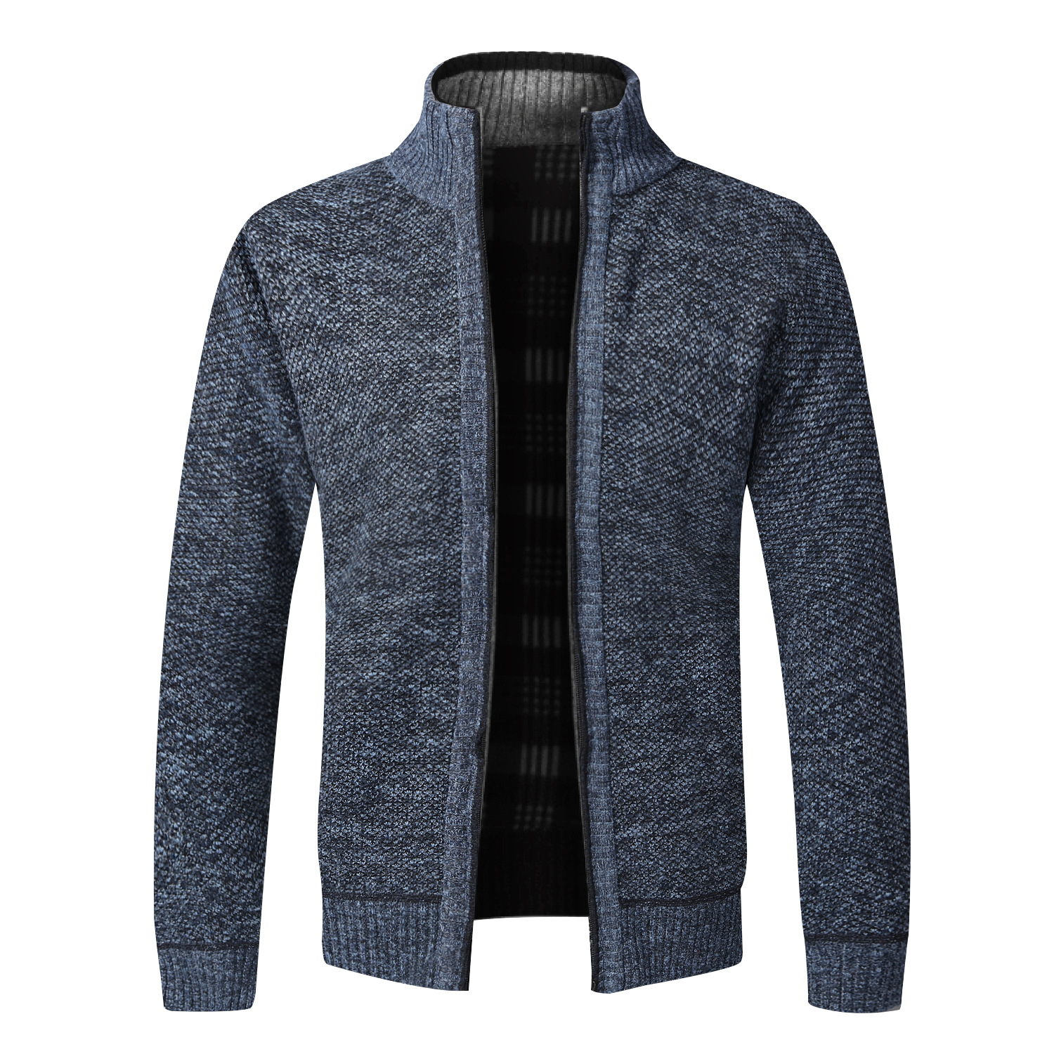 2021 autumn winter Men's Jackets new slim fit zipper collar men's jacket solid cotton thick warm sweater, Black
2021 autumn winter Men's Jackets new slim fit zipper collar men's jacket solid cotton thick warm sweater, Black