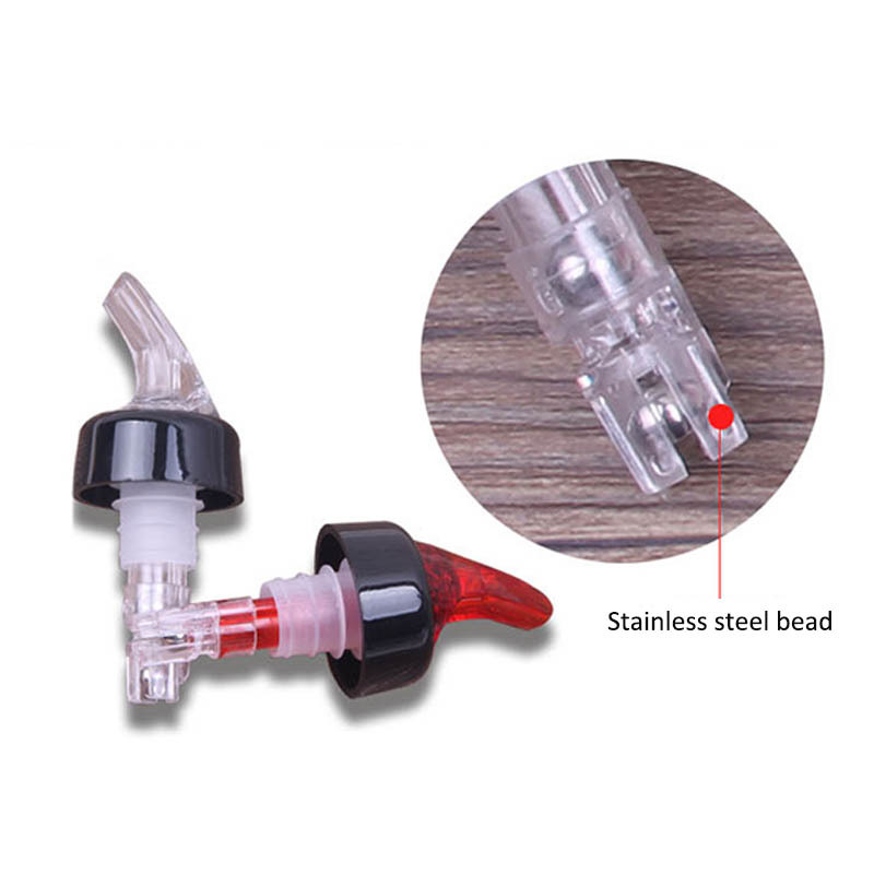 30ml Plastic Quantitative Wine Pourer Alcohol Liquid Dispenser Measuring Oil Bottle Spout Wine Decanter KTV Tool Bar Accessories