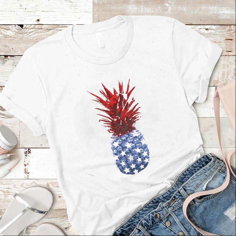 american flag pineapple laides mujer women t shirts camisa graphic tees printed kawaii clothes, White
american flag pineapple laides mujer women t shirts camisa graphic tees printed kawaii clothes, White