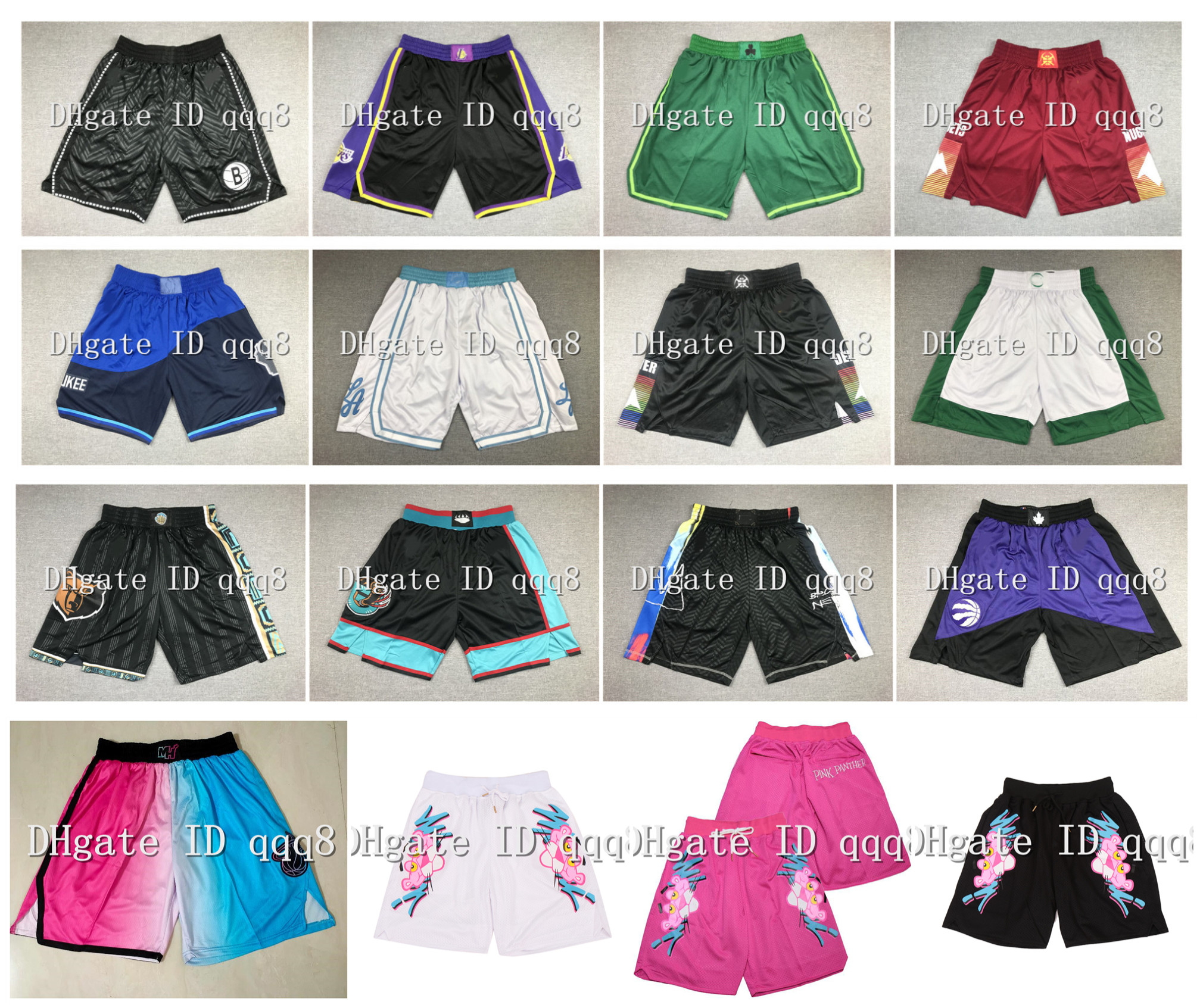 Top Quality ! 2021 Team Basketball Shorts PINK PANTHER MIAMI Men's Shorts pantaloncini da basket Sport Shorts College Pants All Star White Black 100% stitched, As pic
Top Quality ! 2021 Team Basketball Shorts PINK PANTHER MIAMI Men's Shorts pantaloncini da basket Sport Shorts College Pants All Star White Black 100% stitched, As pic
