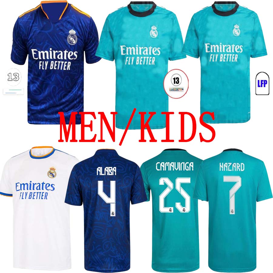 Real Madrid soccer jersey BENZEMA AWAY Camiseta Hombre Primera Equipación Blanca 2021 22 HAZARD ASENSIO CASEMIRO ALABA VINI JR. ISCO Home me, Black;yellow
Real Madrid soccer jersey BENZEMA AWAY Camiseta Hombre Primera Equipación Blanca 2021 22 HAZARD ASENSIO CASEMIRO ALABA VINI JR. ISCO Home me, Black;yellow