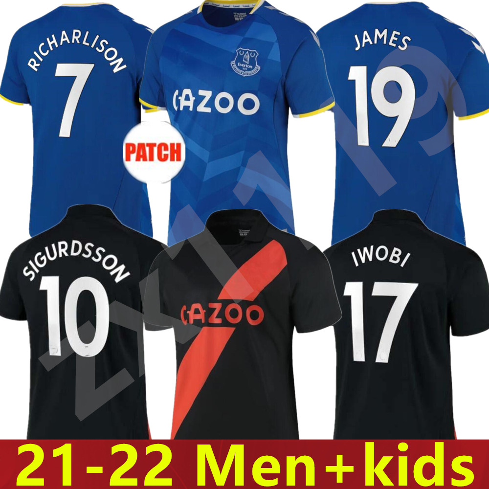 EVERTON 21 22 soccer jerseys JAMES RICHARLISON 2021 2022 CALVERT-LEWIN DIGNE SIGURDSSON football shirt DOUCOURE BERNARD men kids jersey THAILAND, Adult away
EVERTON 21 22 soccer jerseys JAMES RICHARLISON 2021 2022 CALVERT-LEWIN DIGNE SIGURDSSON football shirt DOUCOURE BERNARD men kids jersey THAILAND, Adult away