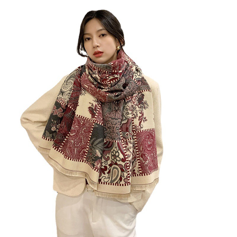 2021 Scarf Womens Winter Cashmere Brushed Shawl Square Cashew Scarf Shawl Warm Thickened
2021 Scarf Womens Winter Cashmere Brushed Shawl Square Cashew Scarf Shawl Warm Thickened