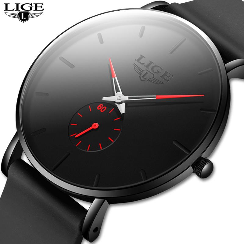 Wristwatches 2021LIGE Silicone Watches Mens Casual Fashion Sport Waterproof Clock Top Quartz Men Watch Relogio Masculino+Box, Slivery;brown
Wristwatches 2021LIGE Silicone Watches Mens Casual Fashion Sport Waterproof Clock Top Quartz Men Watch Relogio Masculino+Box, Slivery;brown