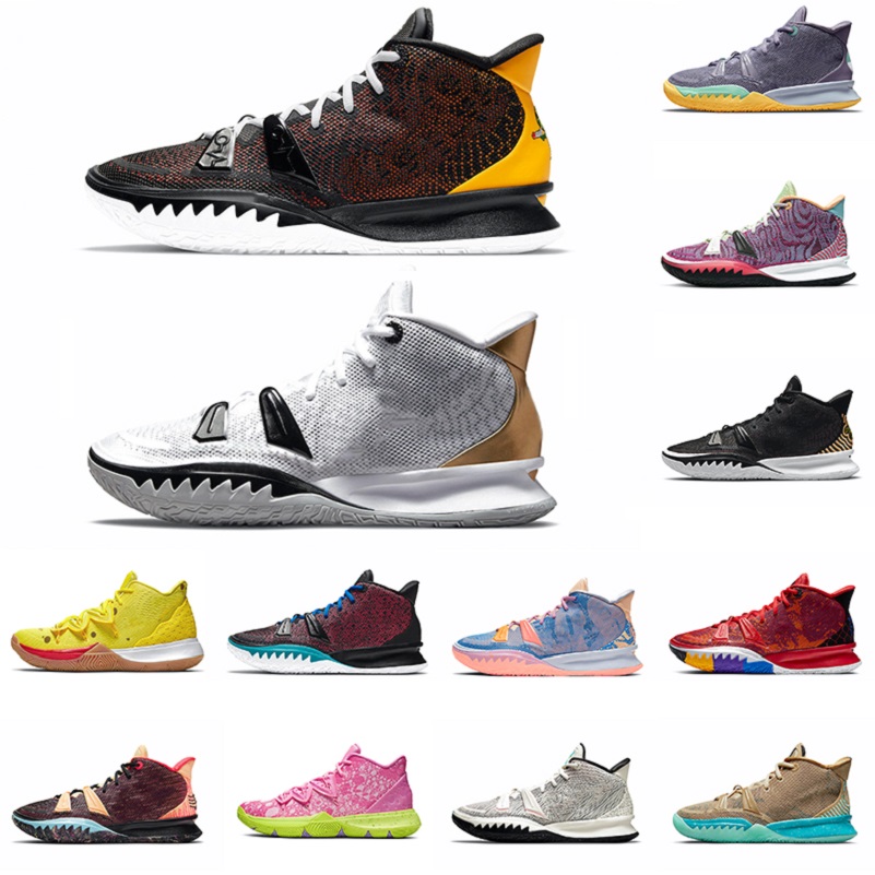 Horus White Black Gold Patrick Soundwave Kyrie 7 mens basketball shoes fashion Irving 5s sponge sandy Creator Hendrix squidward men trainers sports sneakers sale, Color#1
Horus White Black Gold Patrick Soundwave Kyrie 7 mens basketball shoes fashion Irving 5s sponge sandy Creator Hendrix squidward men trainers sports sneakers sale, Color#1