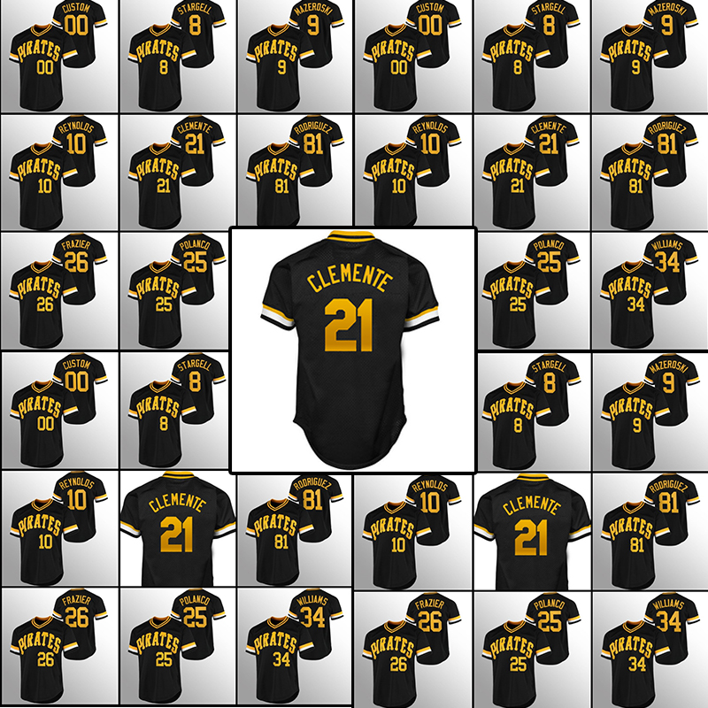 Pittsburgh 21 Roberto Clemente Pirates Baseball Jerseys 32 Henry Davis Starling Marte Francisco Cervelli Kent Tekulve JOSH BELL CHRIS ARCHER Gregory Polanco a5, Men(hai dao)
Pittsburgh 21 Roberto Clemente Pirates Baseball Jerseys 32 Henry Davis Starling Marte Francisco Cervelli Kent Tekulve JOSH BELL CHRIS ARCHER Gregory Polanco a5, Men(hai dao)