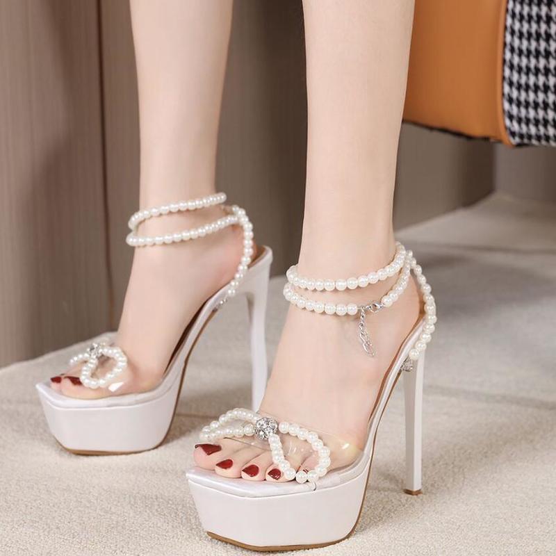 Sandals Summer Women Crystay Jelly Slippers High Heels Pumps Sexy Shining Transparent Shoes Heel Clear 42, Black
Sandals Summer Women Crystay Jelly Slippers High Heels Pumps Sexy Shining Transparent Shoes Heel Clear 42, Black