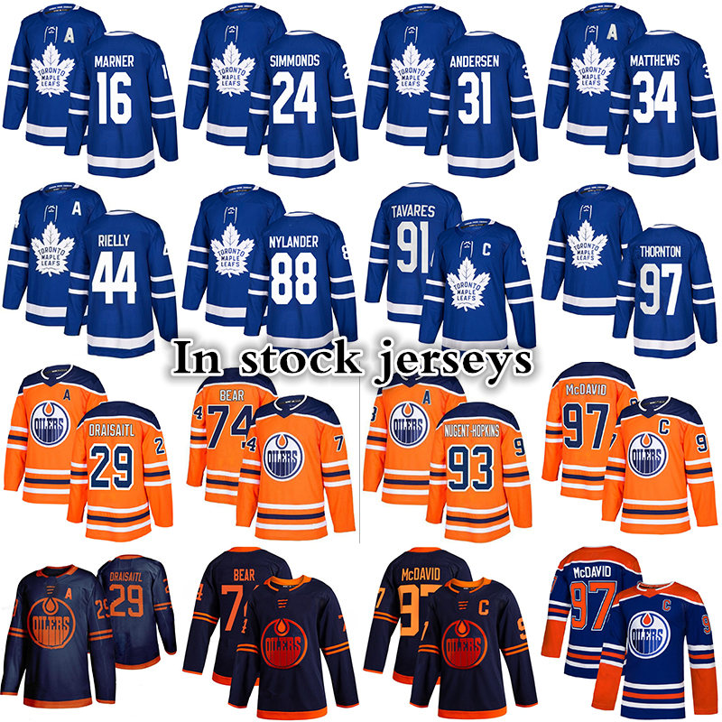 In stock Hockey Jerseys 34 Auston Matthew 97 Connor McDavid 91 John Tavares 16 Mitch Marner 24 Simmonds 74 Ethan Bear 29 Draisaitl, Red
In stock Hockey Jerseys 34 Auston Matthew 97 Connor McDavid 91 John Tavares 16 Mitch Marner 24 Simmonds 74 Ethan Bear 29 Draisaitl, Red