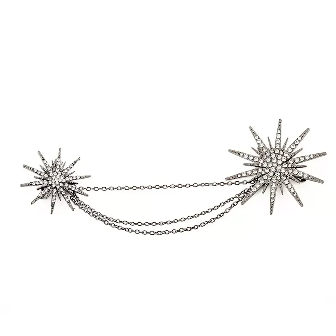 Genuine Stellate Brooches Wholesale Fashion Exaggerated Full Diamond Tassel Chain Brooch Snowflake Pins Jewelry for Women 2017 New Style 367 T2, Gray
Genuine Stellate Brooches Wholesale Fashion Exaggerated Full Diamond Tassel Chain Brooch Snowflake Pins Jewelry for Women 2017 New Style 367 T2, Gray