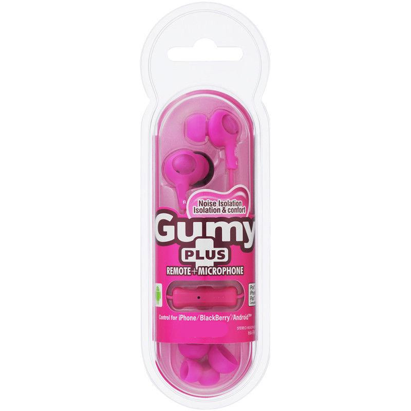 Gumy HA FR6 Gummy Earphones Headphone Earbuds 3.5mm mini in-Earphone HA-FR6 Plus with MIC For smart Android phone and retail package